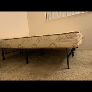 Brand new bed frame and mattress full size